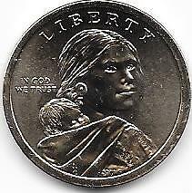 2023 P&D NATIVE AMERICAN DOLLARS - BU FROM U.S.MINT ROLLS