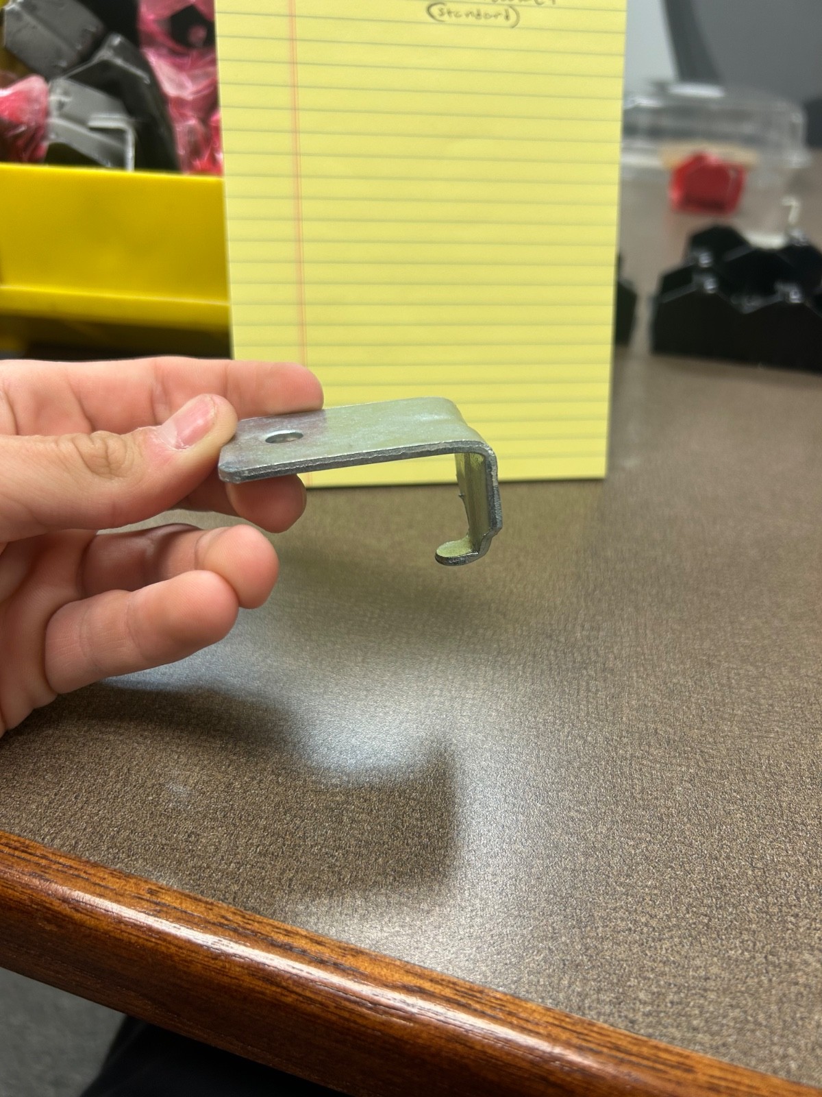 10lb Silver standard fire extinguisher bracket