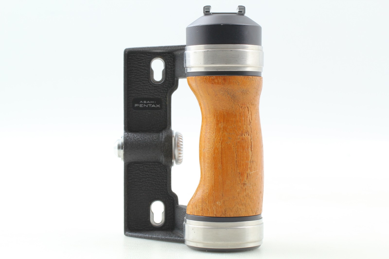 [Near MINT] ASAHI PENTAX Wood Hand Grip For 6x7 67 67II From JAPAN