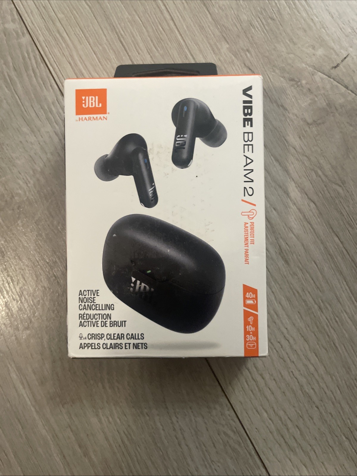 JBL Vibe Beam True Wireless Bluetooth Earbuds - Black (Open Box New)