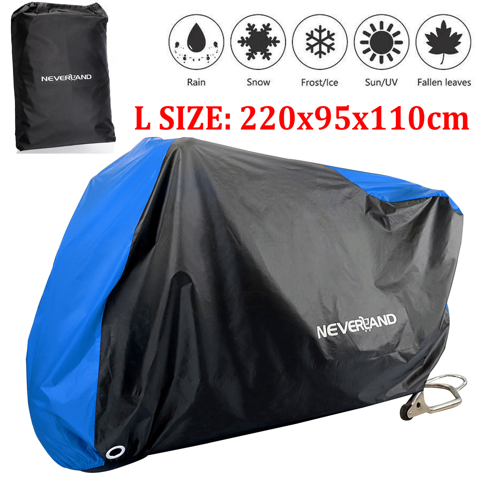 Motorcycle Bike Cover UV Dust Waterproof 210D For Suzuki GSXR 1000 1100 600 750