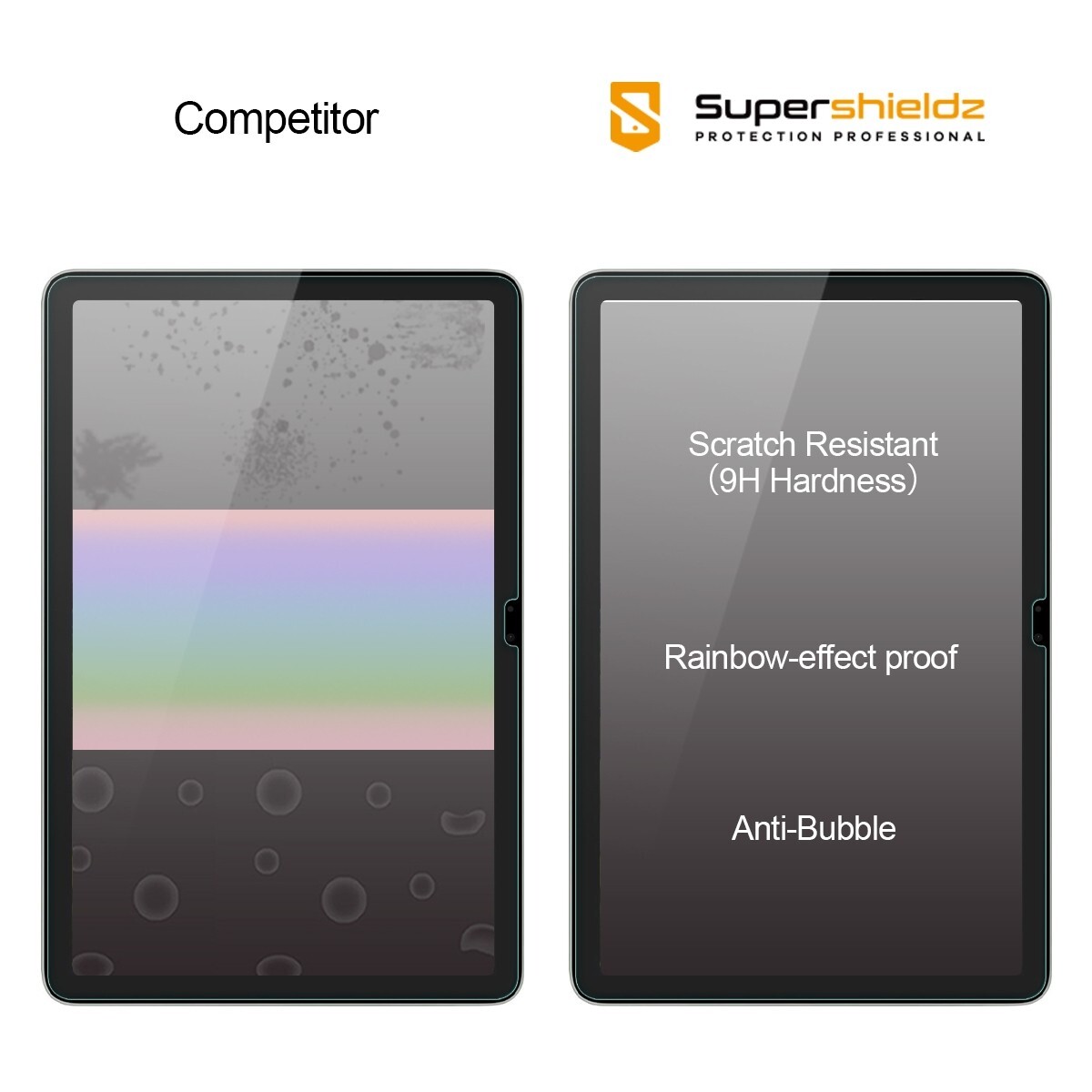 2x Supershieldz Tempered Glass Screen Protector for Google Pixel Tablet 11 inch