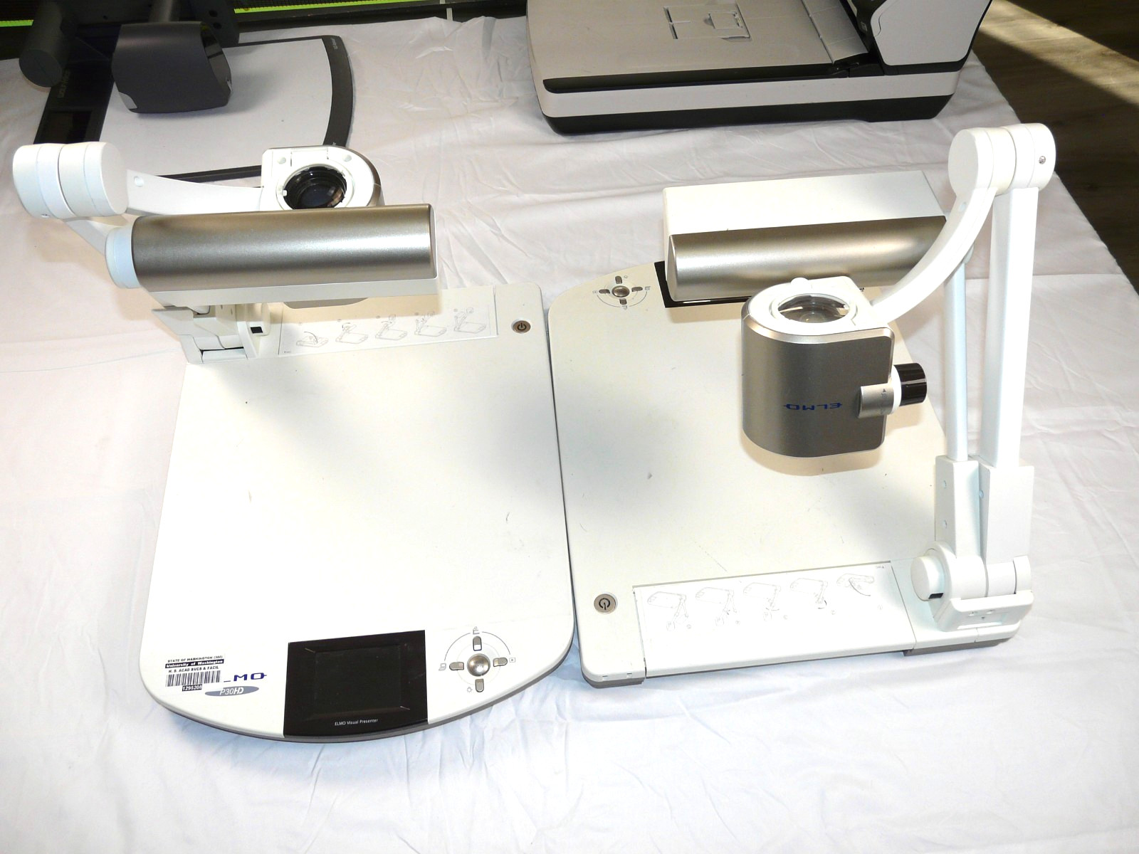 Elmo P30HD Visual Presenter HD Document Camera Lot of 2 - AS-IS / UNTESTED