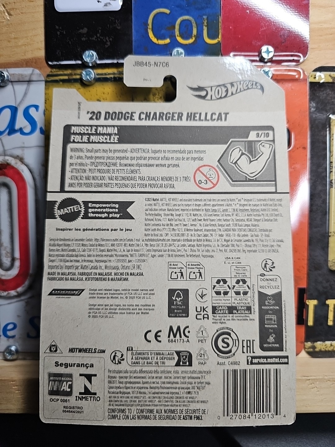 Hot Wheels '20 Dodge Charger Hellcat