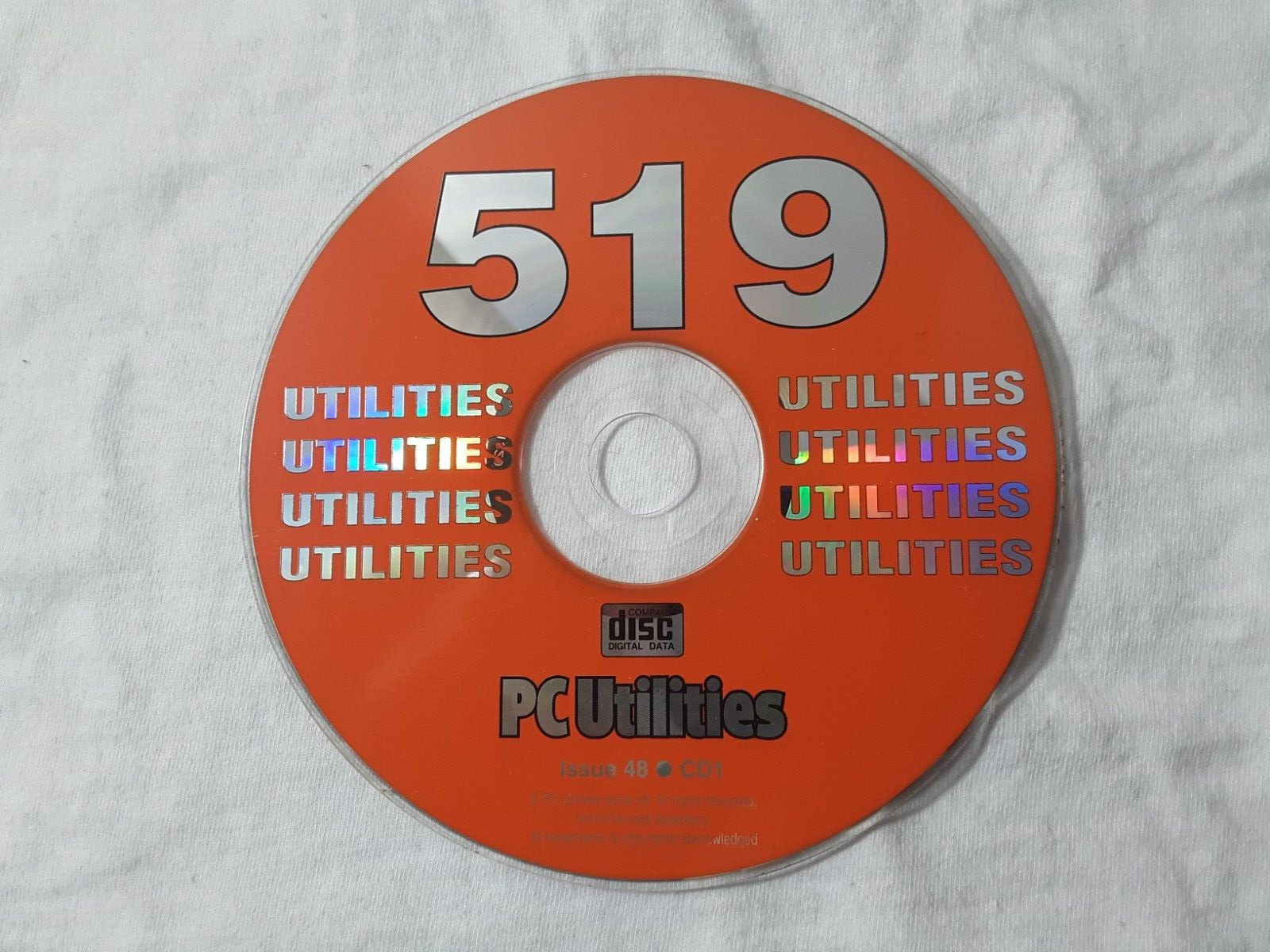 retro 2003 CD-Rom PC Utilities #48 - 519  Utilities FREE SHIPPING rare vintage