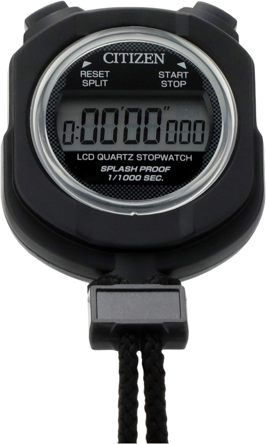 CITIZEN Digital Stopwatch 055 Black 8RDA55-002
