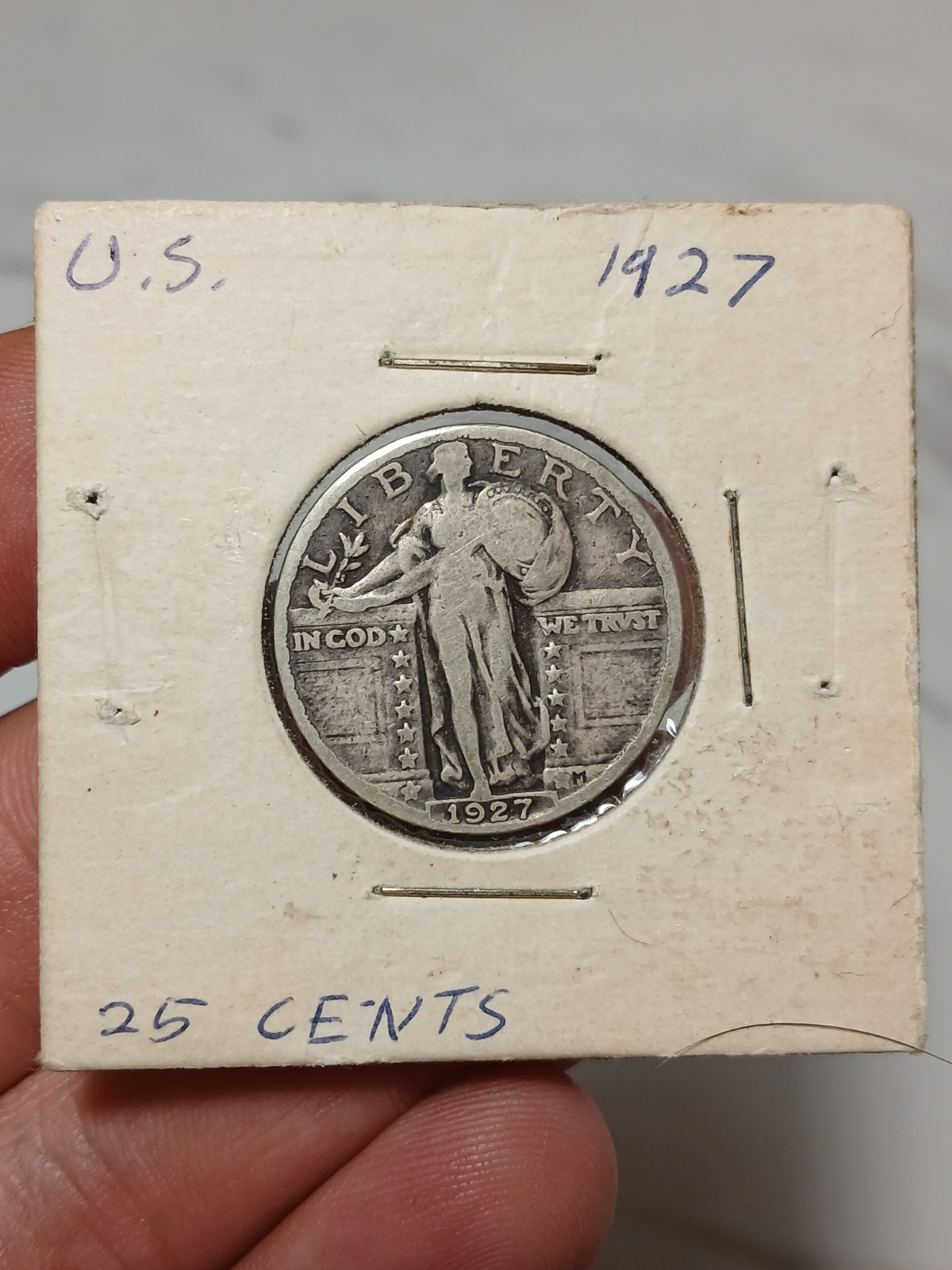 1927 Standing Liberty Quarter Nice Condition