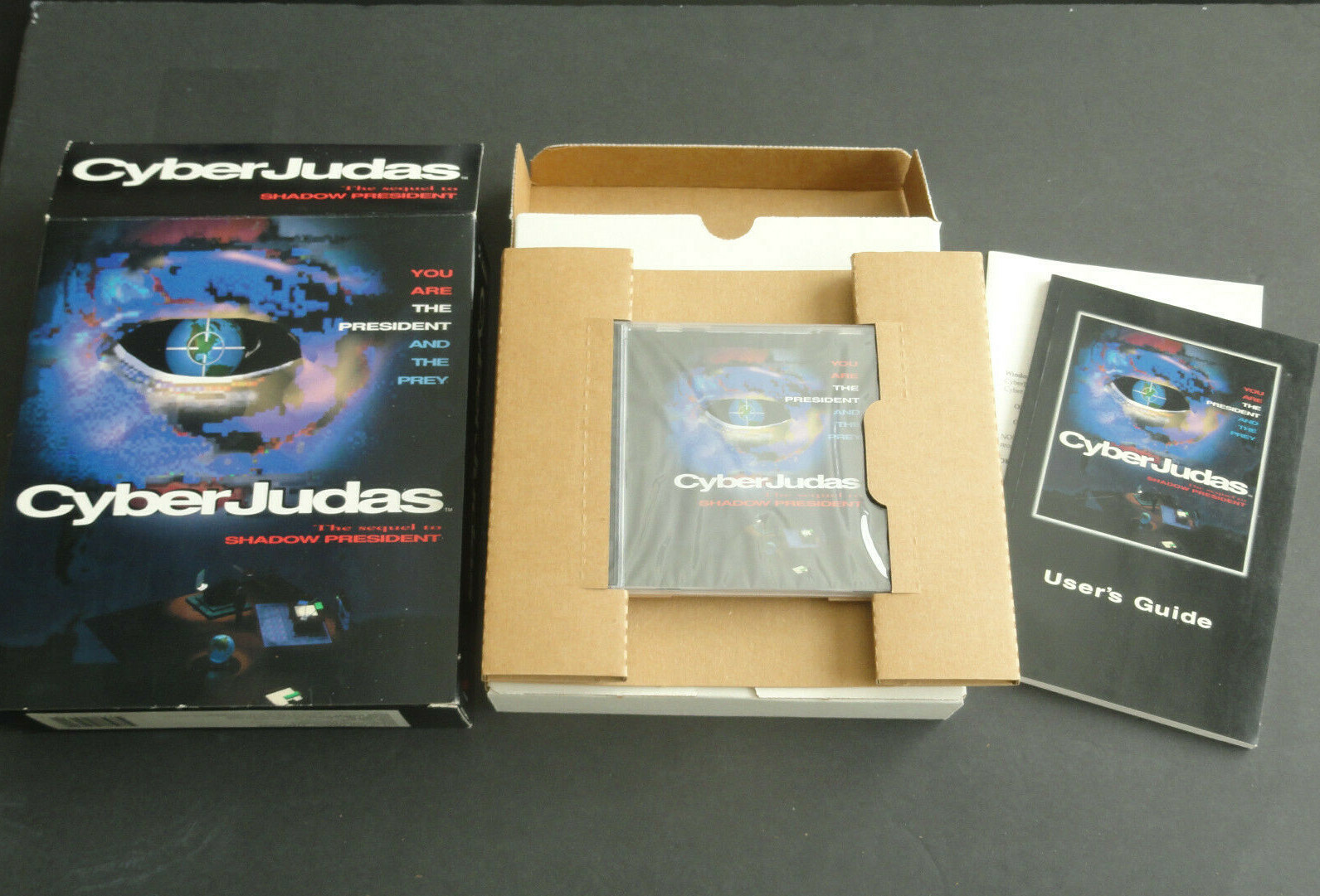 CYBER JUDAS - D.C. TRUE LTD. 1994 -WINDOWS 95, PC GAME CD-ROM, BIG BOX - SEALED