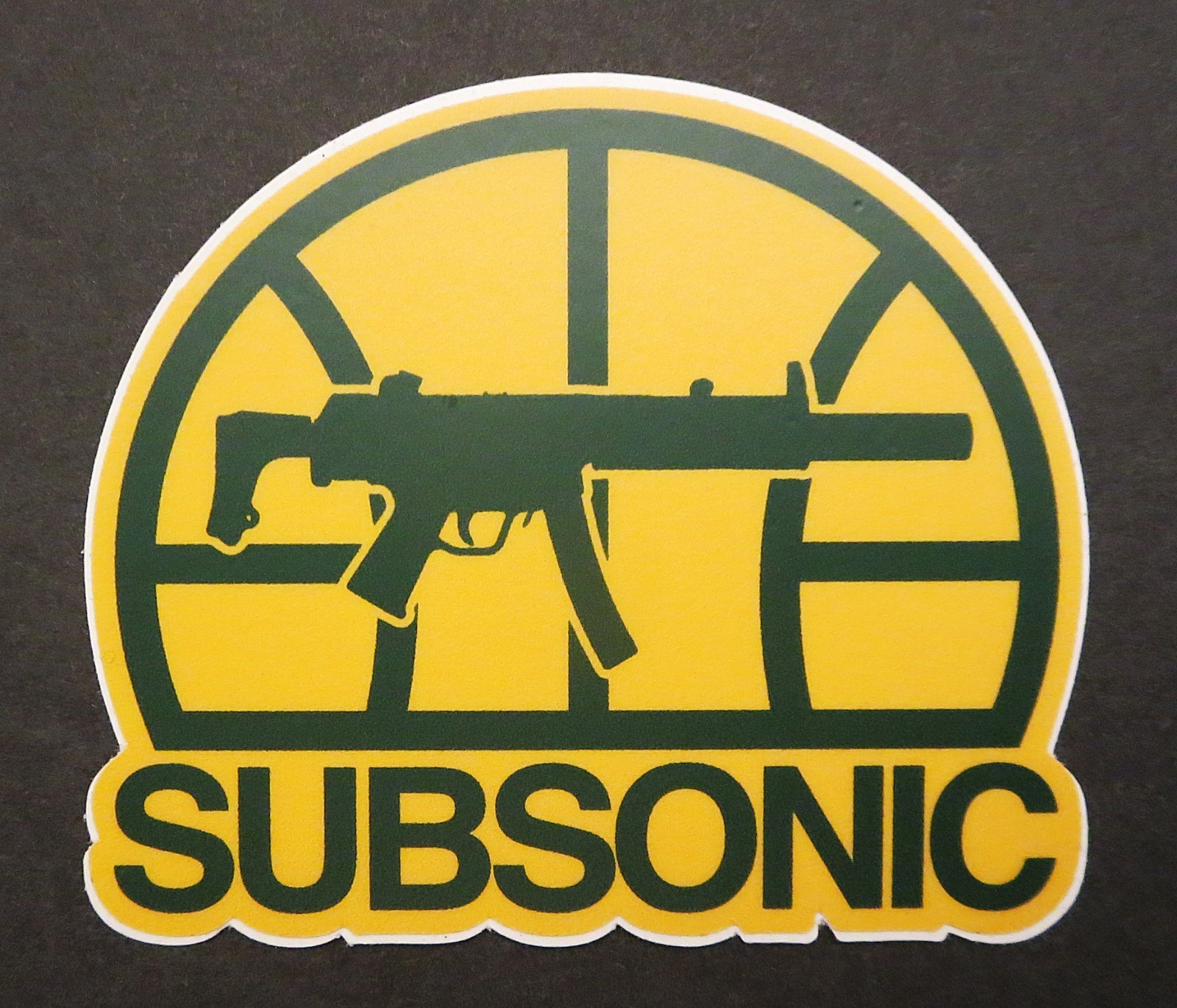 *AUTHENTIC MP5GUYS SUBSONIC STICKER SLAP SEATTLE SONICS NBA SHAWN KEMP WRMFZY