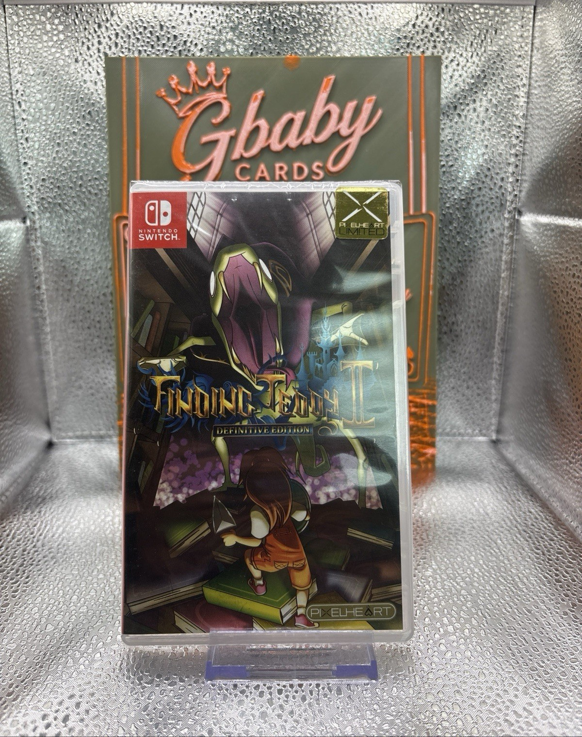 Nintendo Finding Teddy II Definitive Edition Switch Cartridge Case w/ Slipcover