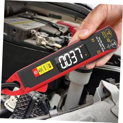 BSIDE 1mA Clamp Meter, DC/AC Current with Smart Mode, True RMS 6000 Counts