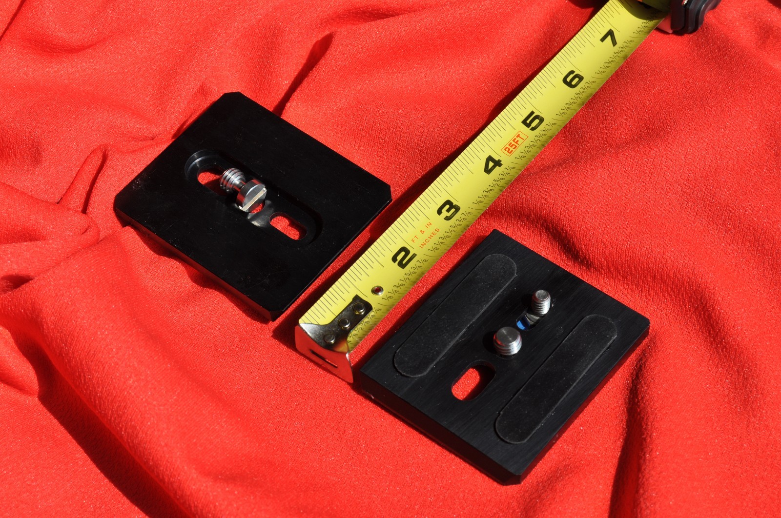 Quick Release Plate For Sachtler miller cartoni  18-20-25 with both screws