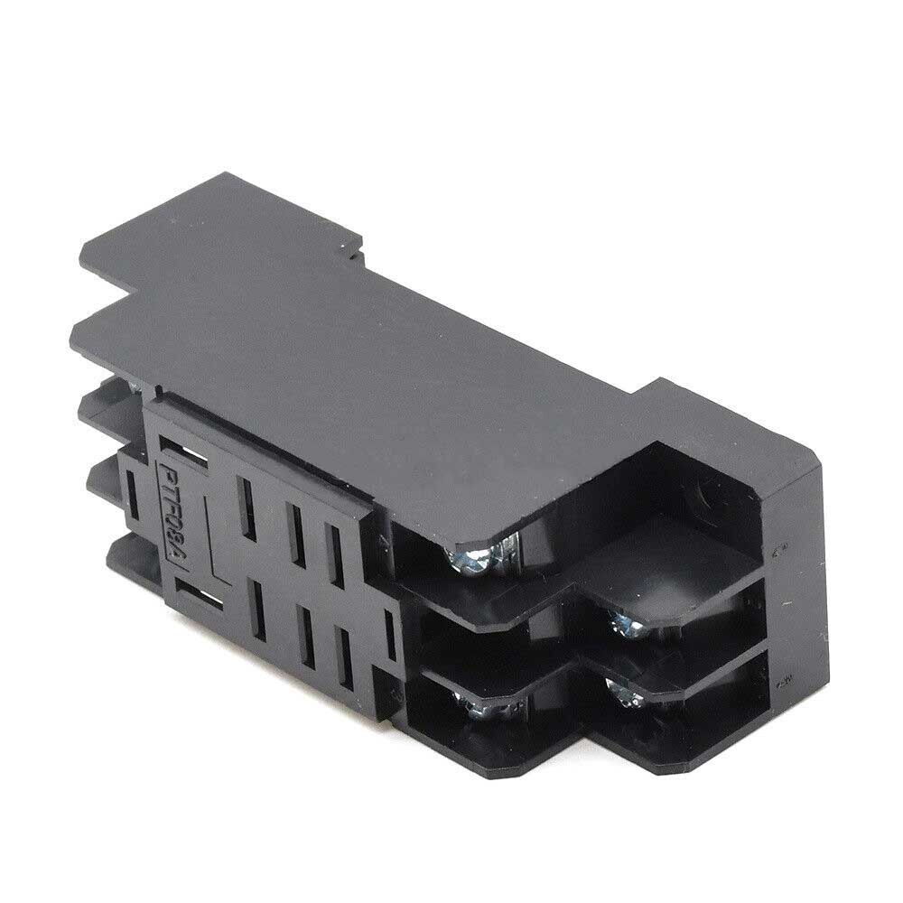 10PCS 12/24/110/220V AC/DC Coil Power Relay LY2NJ DPDT 8Pin HH62P JQX-13F w/Base