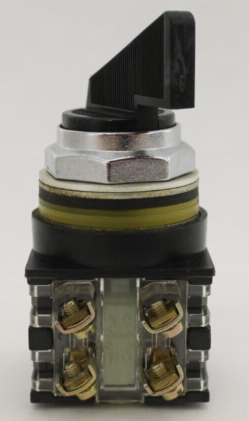 GE Selector Switch with Two CR104P Contact Blocks