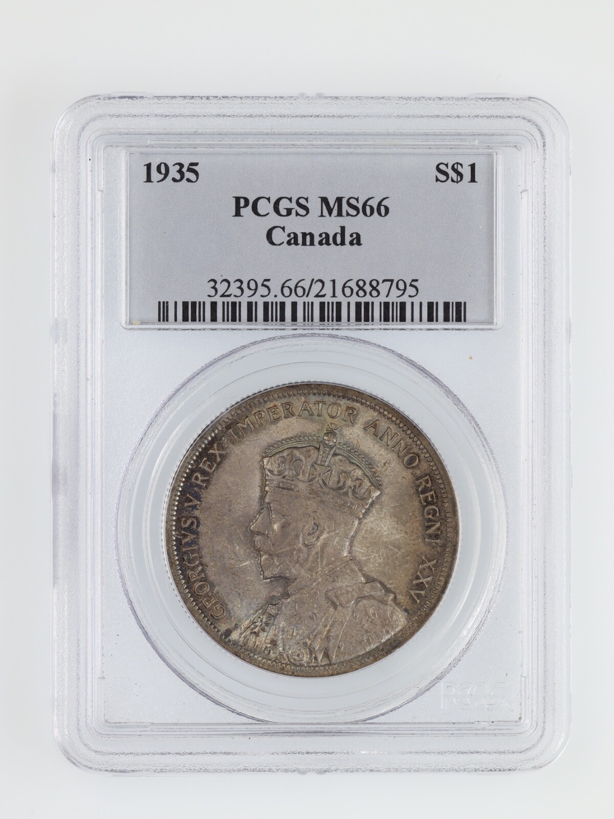 1935 Canada $1 PCGS MS-66 Silver Dollar