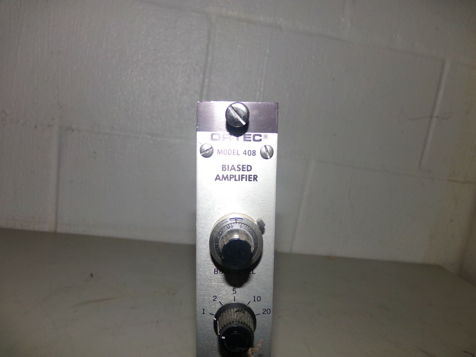 Ortec Biased Amplifier Model 408 Nim Bin Modular