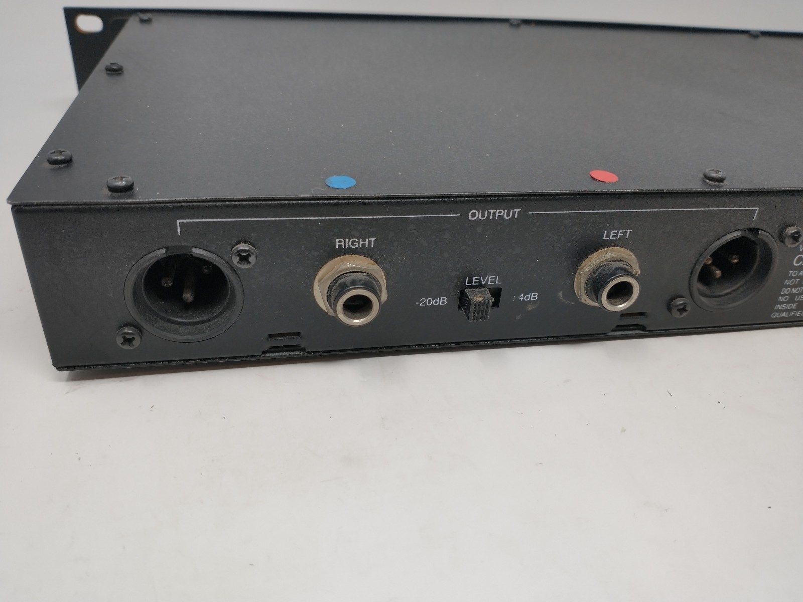 SoundTech Q150 Single Space 15 Band Stereo EQ Equalizer Rack Mountable Vintage