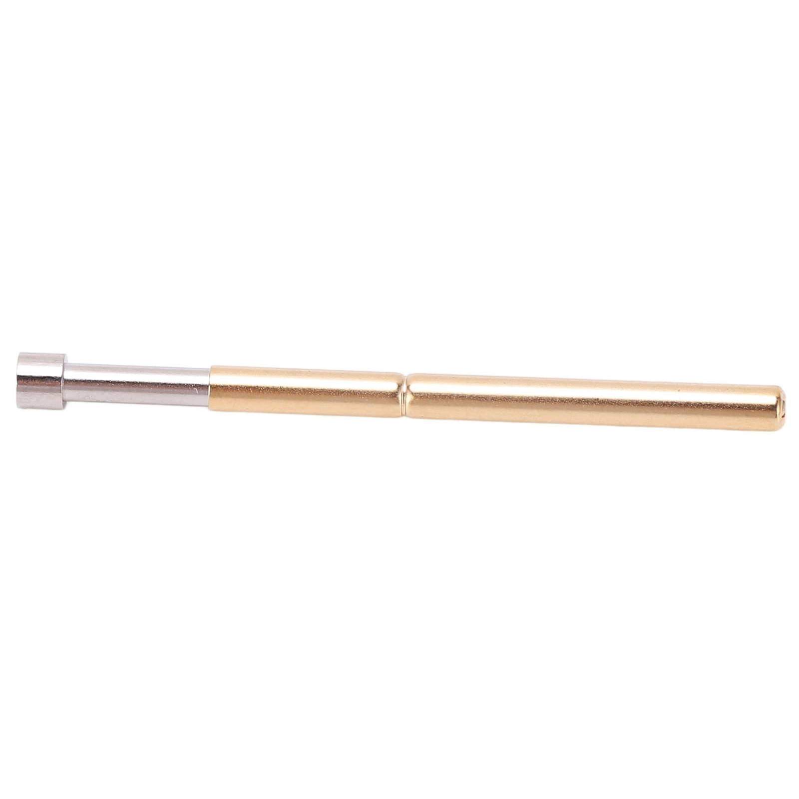 100pcs Spring Test Pogo Pin Concave Head Type Brass Material 2.02mm/0.1in