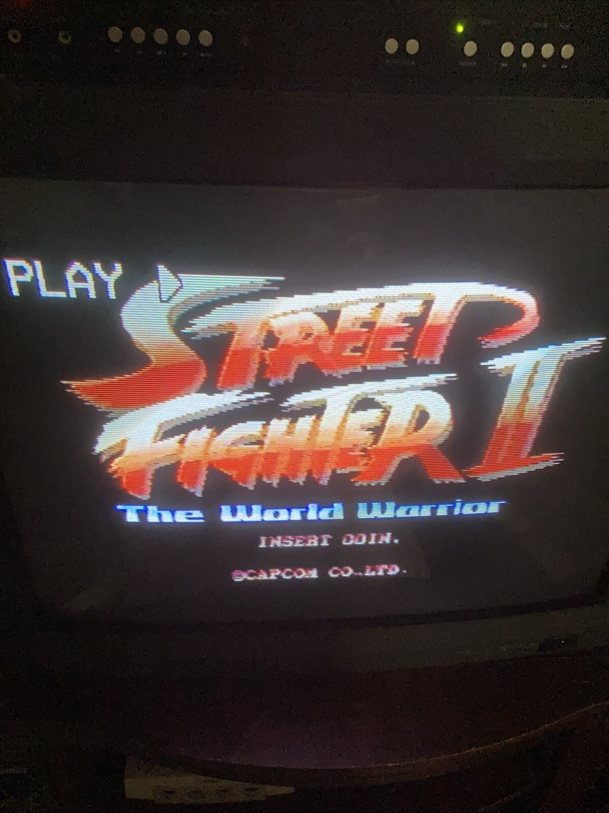 Street Fighter 2 Capcom VHS Scitron Outside Brawl