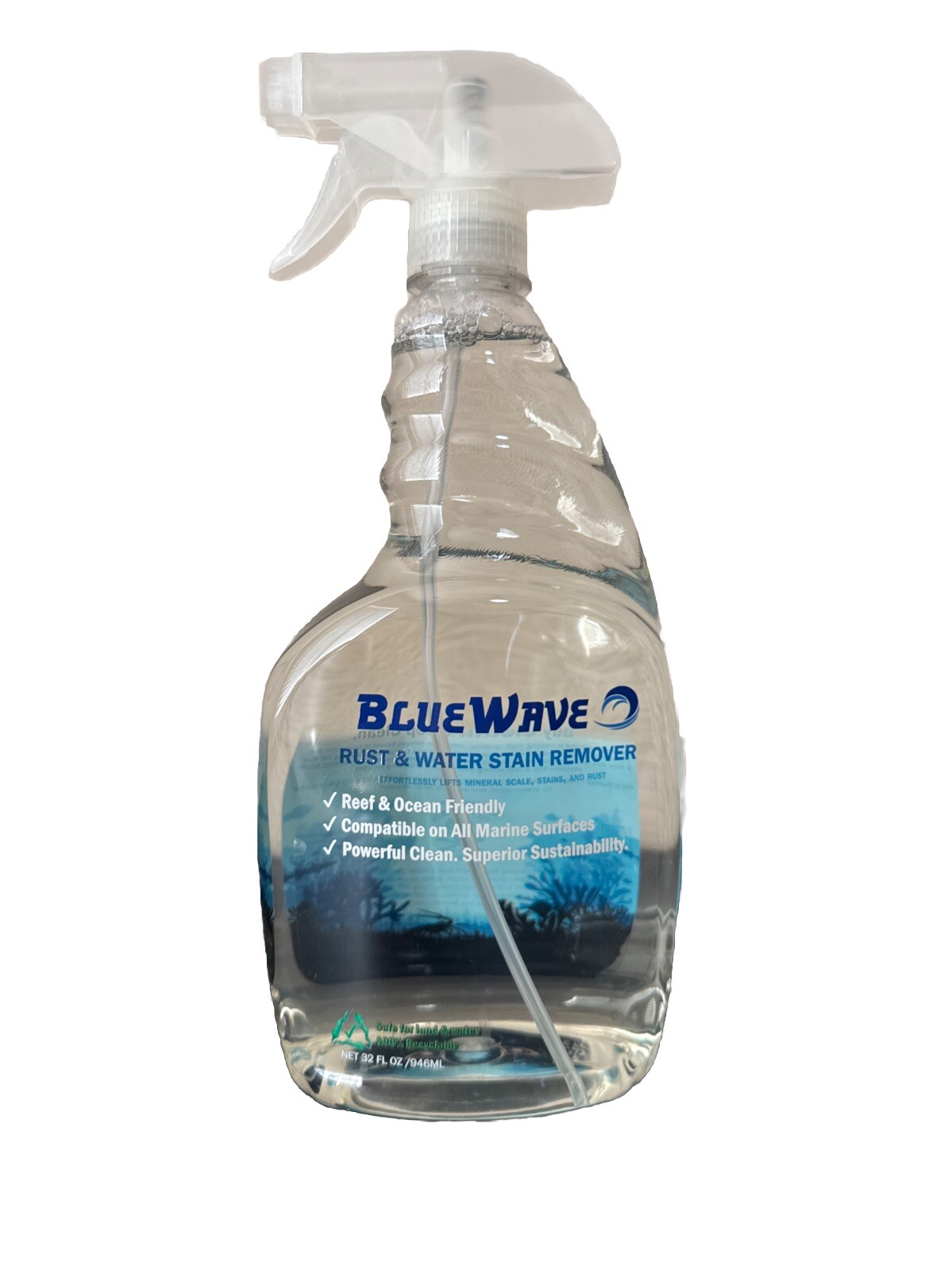 Blue Wave BWS100432 Water Stain & Rust Remover Qt - Reef & Ocean Friendly