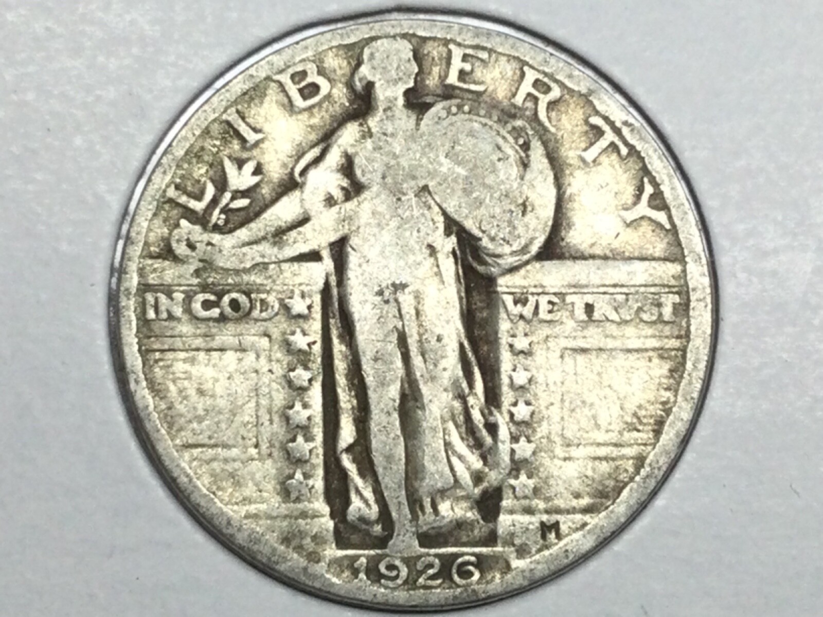 1926 Standing Liberty Quarter in fine