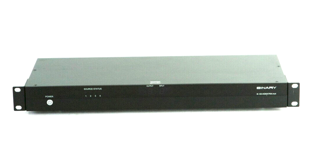 Binary B-120-HDMATRIX-4x4 4x4 HDMI Matrix Switch m407