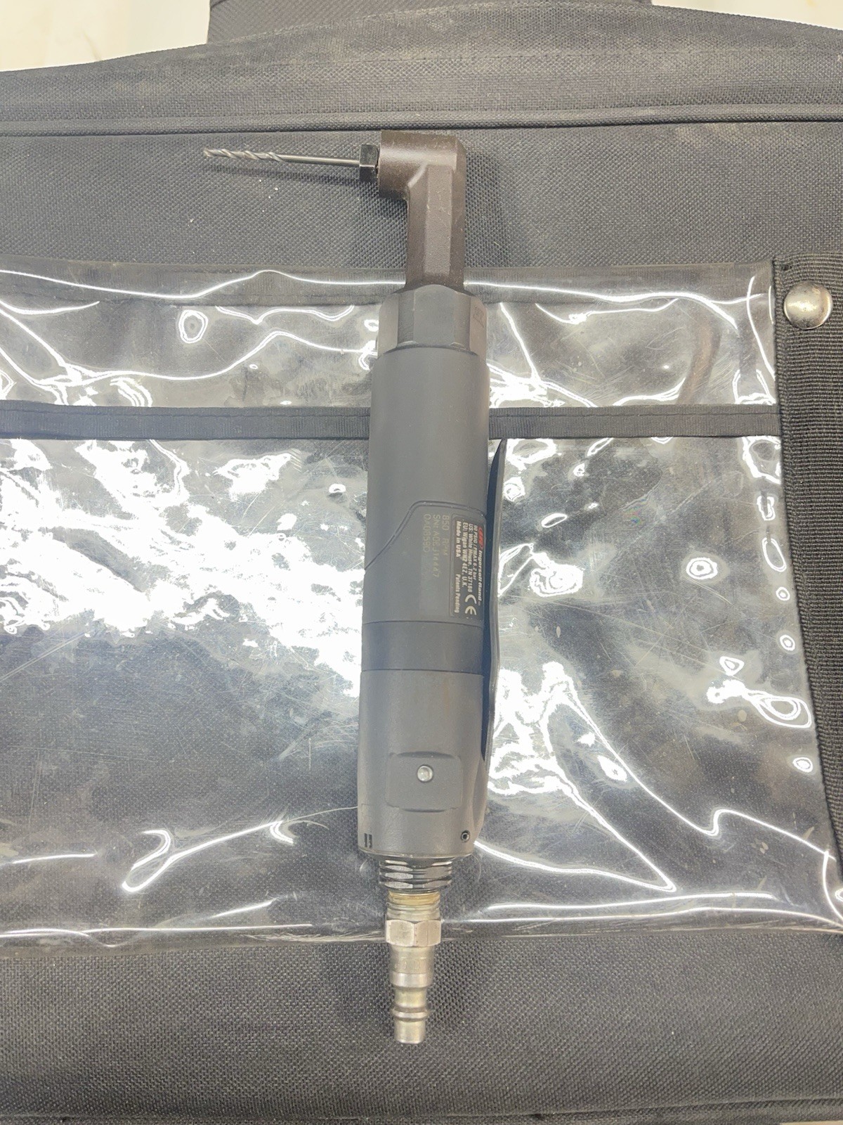 For Parts Or Repair Ingersoll Rand Industrial RIGHT ANGLE DRILL QA0859D