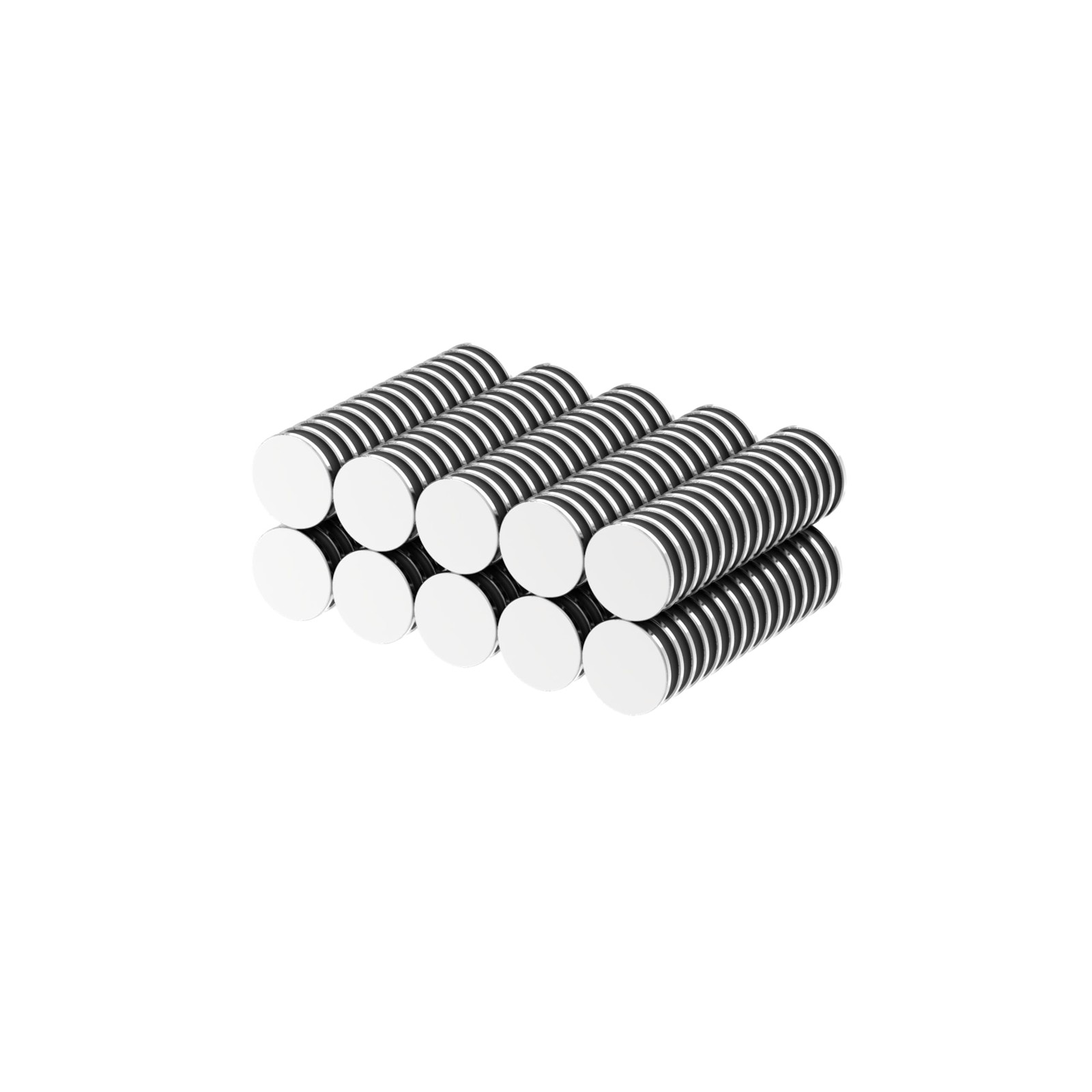 Strong Thin N52 Magnet - 3/8" D x 1/32" H - 150 Pack, Powerful Slim Rare Eart...