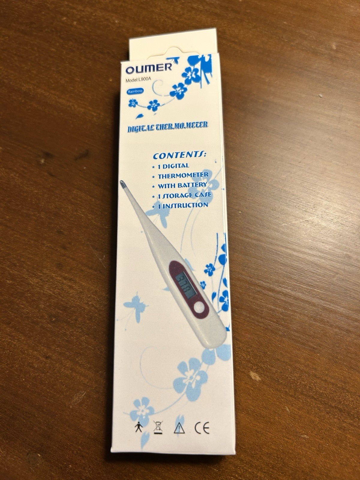 Digital Oral LCD Fever Thermometer For Adult, Baby, Kids, 5 For $12
