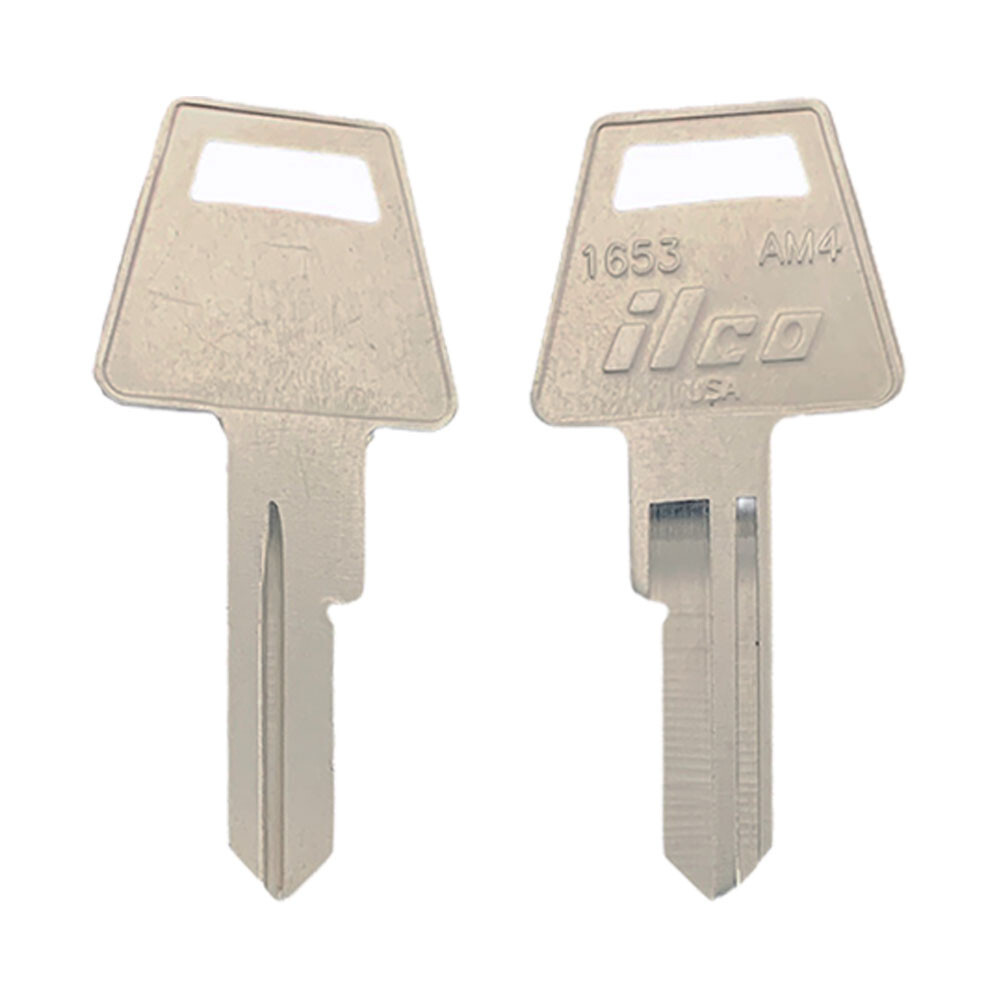 1653, AM4 Key Blank 6-Pin Nickel