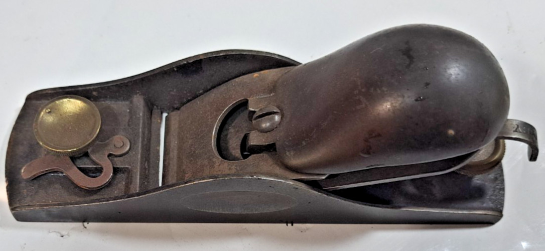 VINTAGE STANLEY Small Plane MADE IN USA Wood  Crafting Tool Planer 7''