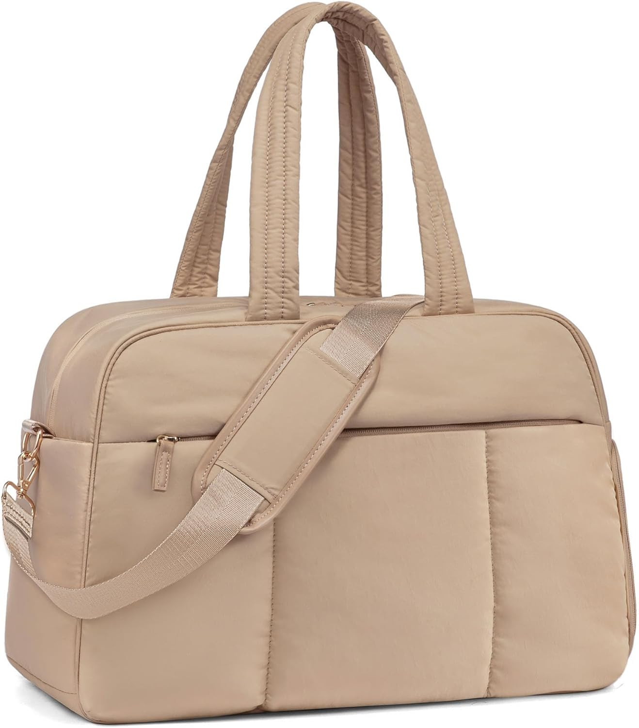 Stylish Travel Duffel & Gym Bag for Women with Shoe Compartment & Wet Pocket