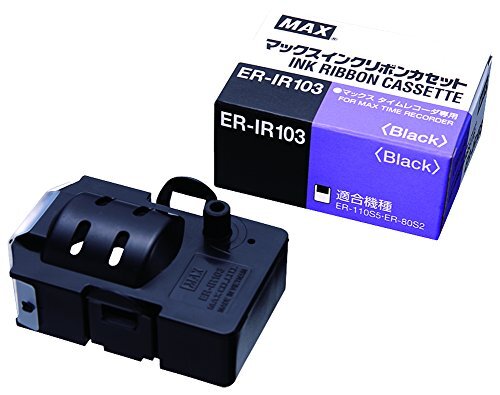 Max ink ribbon time recorder dedicated ER-IR103