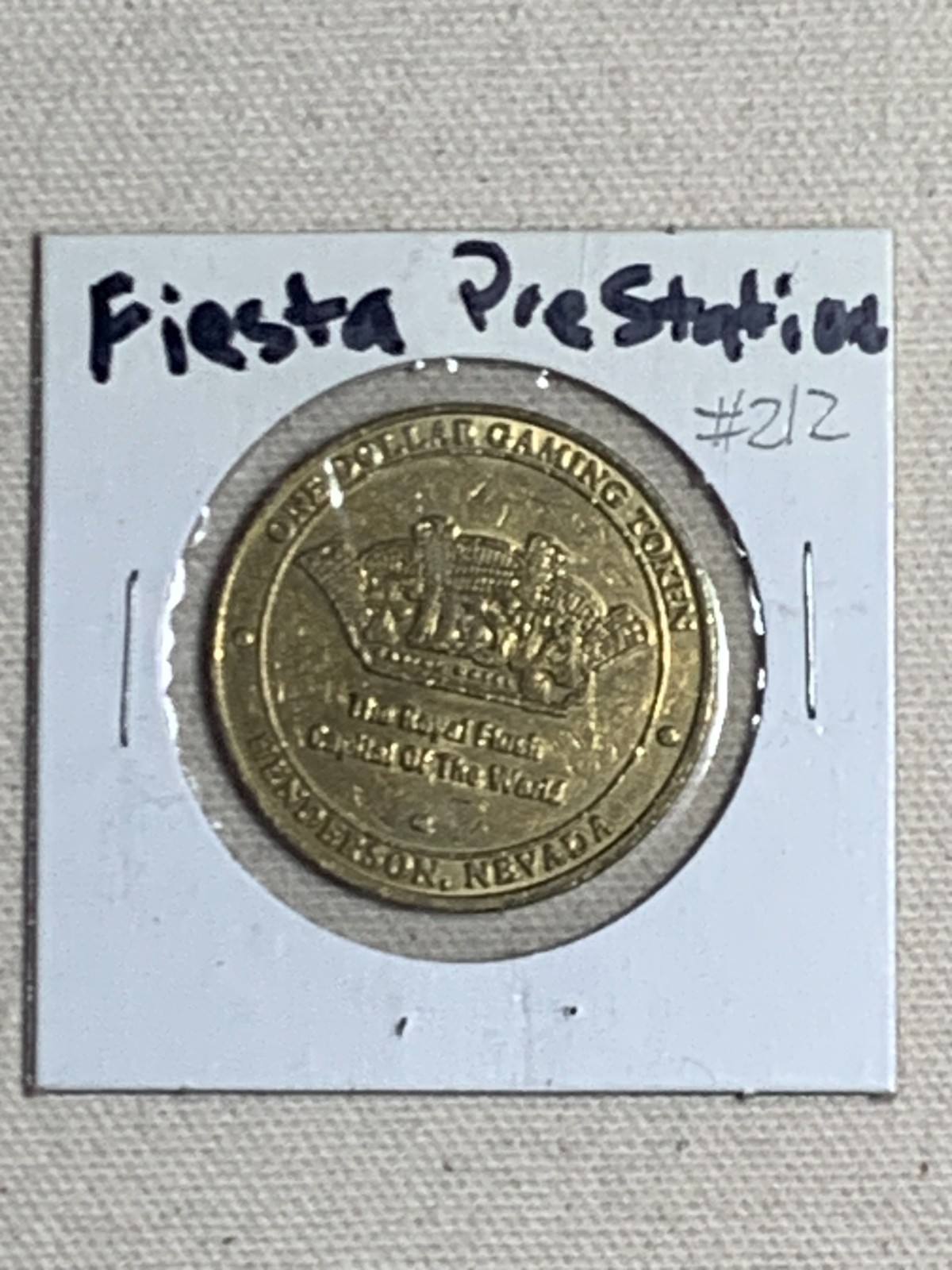 $1 Fiesta Hotel & Casino LV NV Gaming Slot Token 1994
