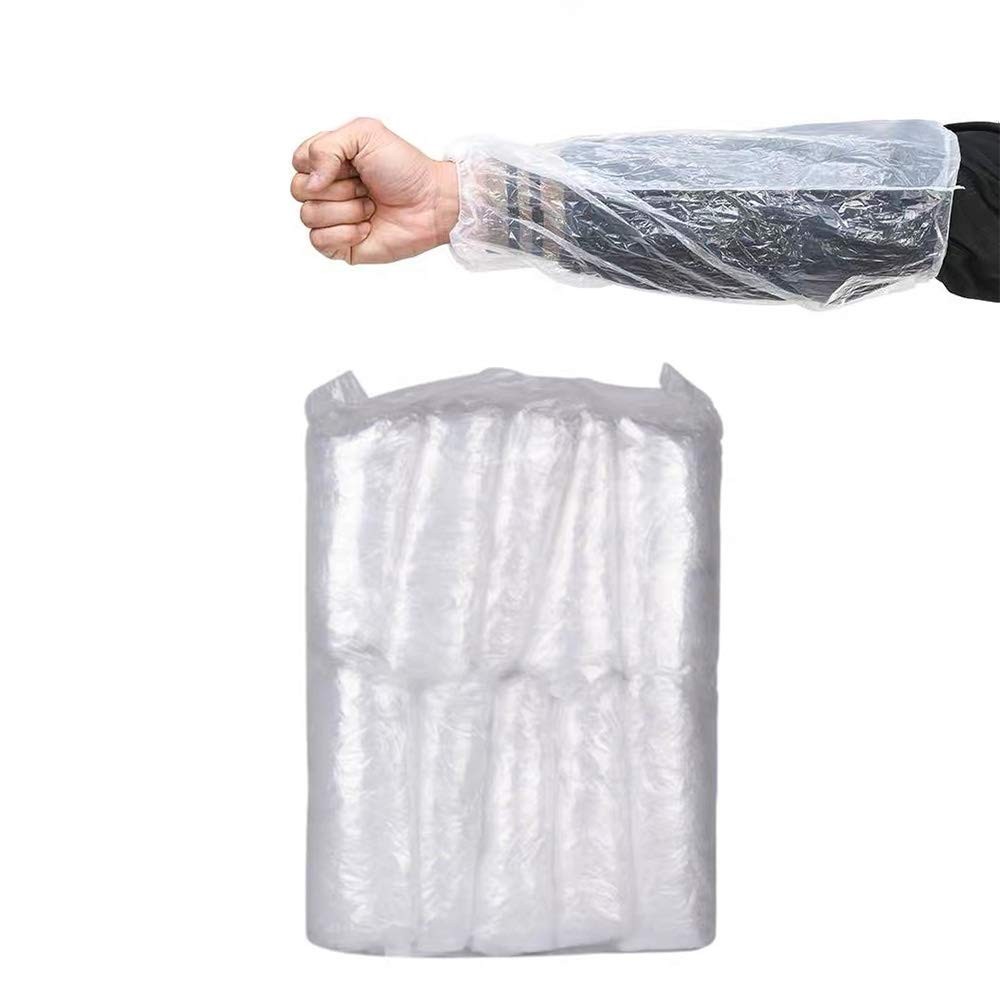 Disposable Arm Sleeves Covers, PeSandy 40 x 20 cm/ 15.7 x 7.9 inches, Clear