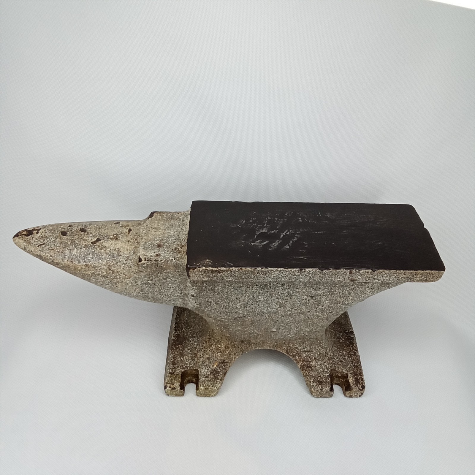 Antique Tool 1800s Blacksmith 7 Pound Gray Cast Iron Anvil