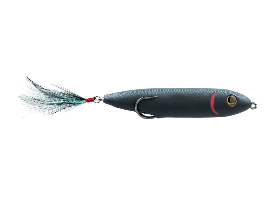 SNAG PROOF Zoo Pup Topwater Lure | Weedless Frog with Lifelike 1/2 oz, Black