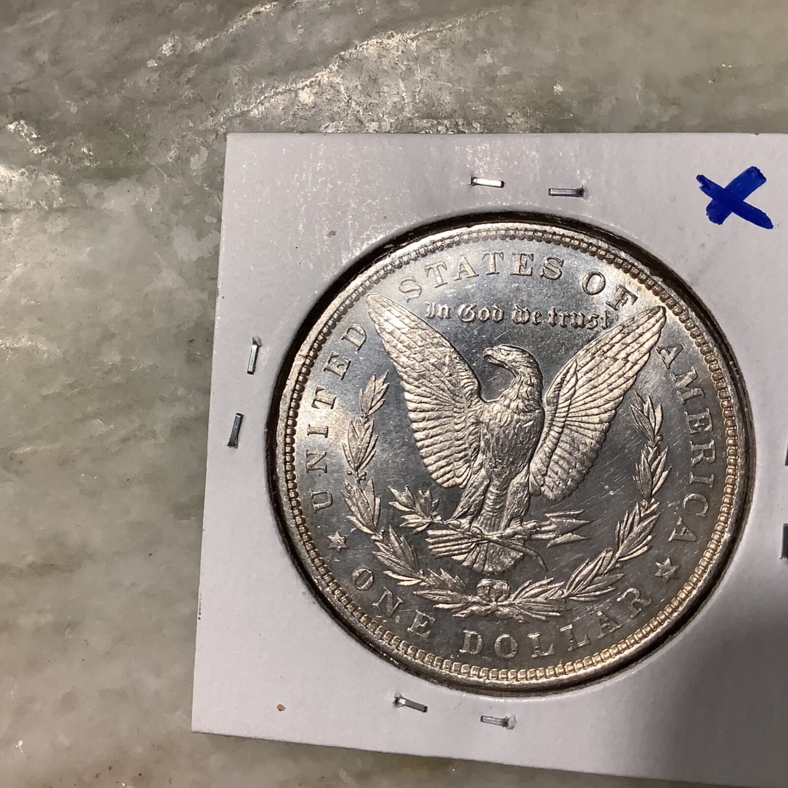 1887 Silver Morgan Dollar BU