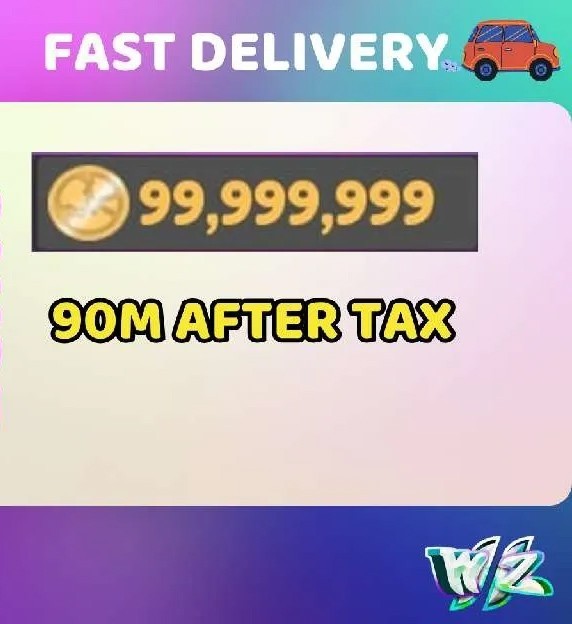 99,999,999 Game Coins Virtual Currency - 90M After Tax In-Game Digital Item