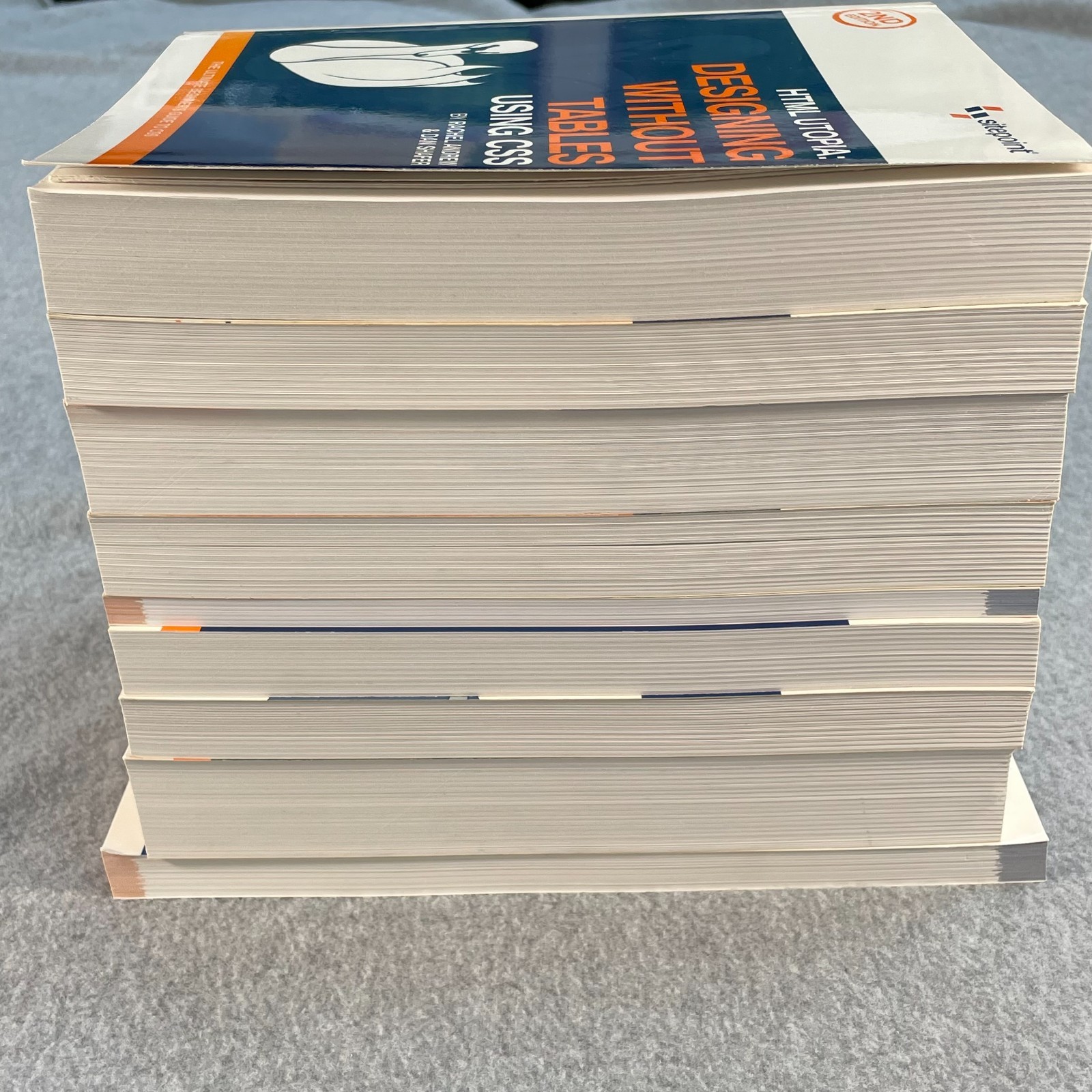 SitePoint Web Design Books Lot 9 PHP5 CSS Anthology HTML JavaScript Vintage Tech