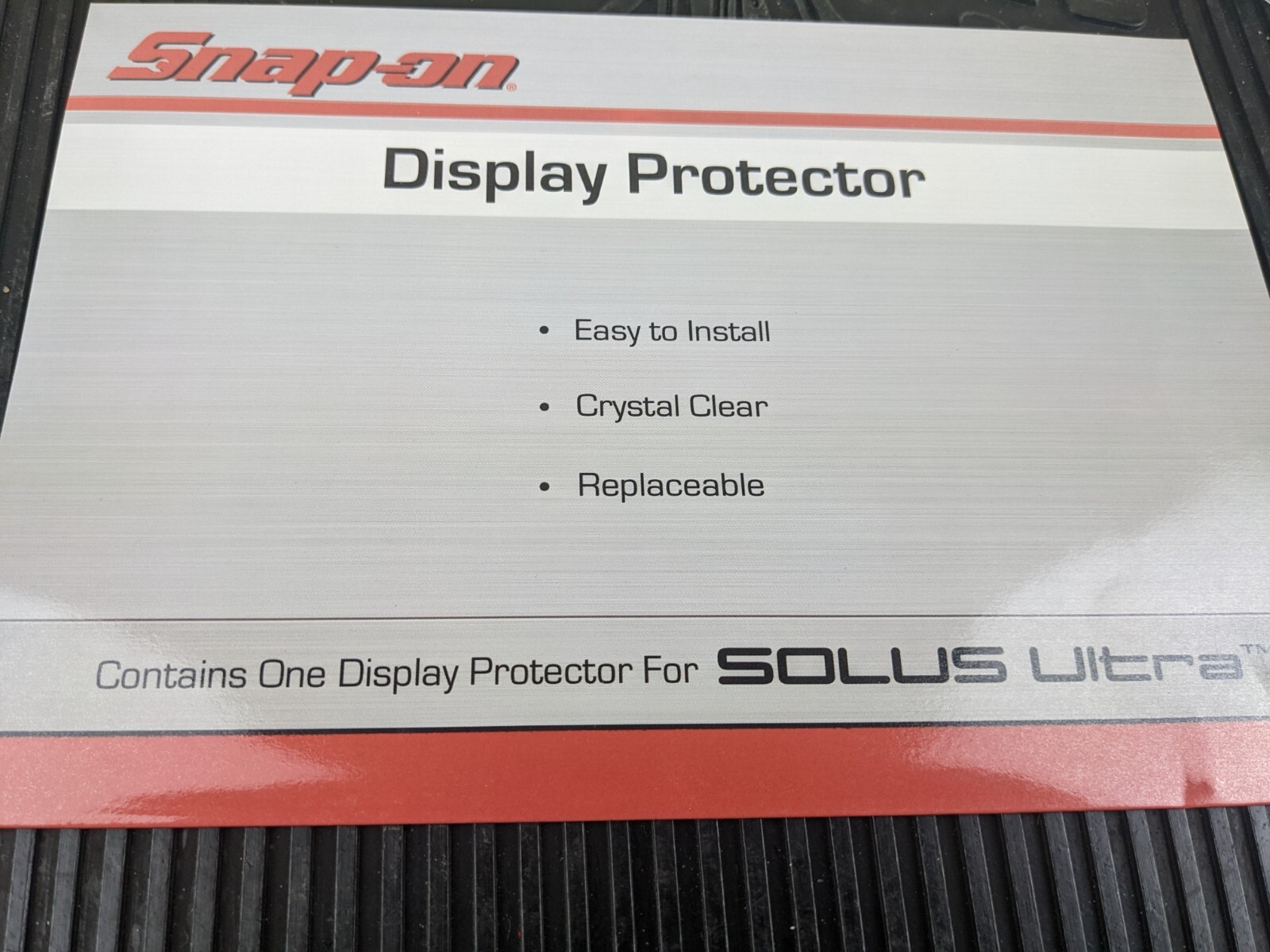 #at412  NEW Snap On Screen Protector for Solus Ultra EESC318