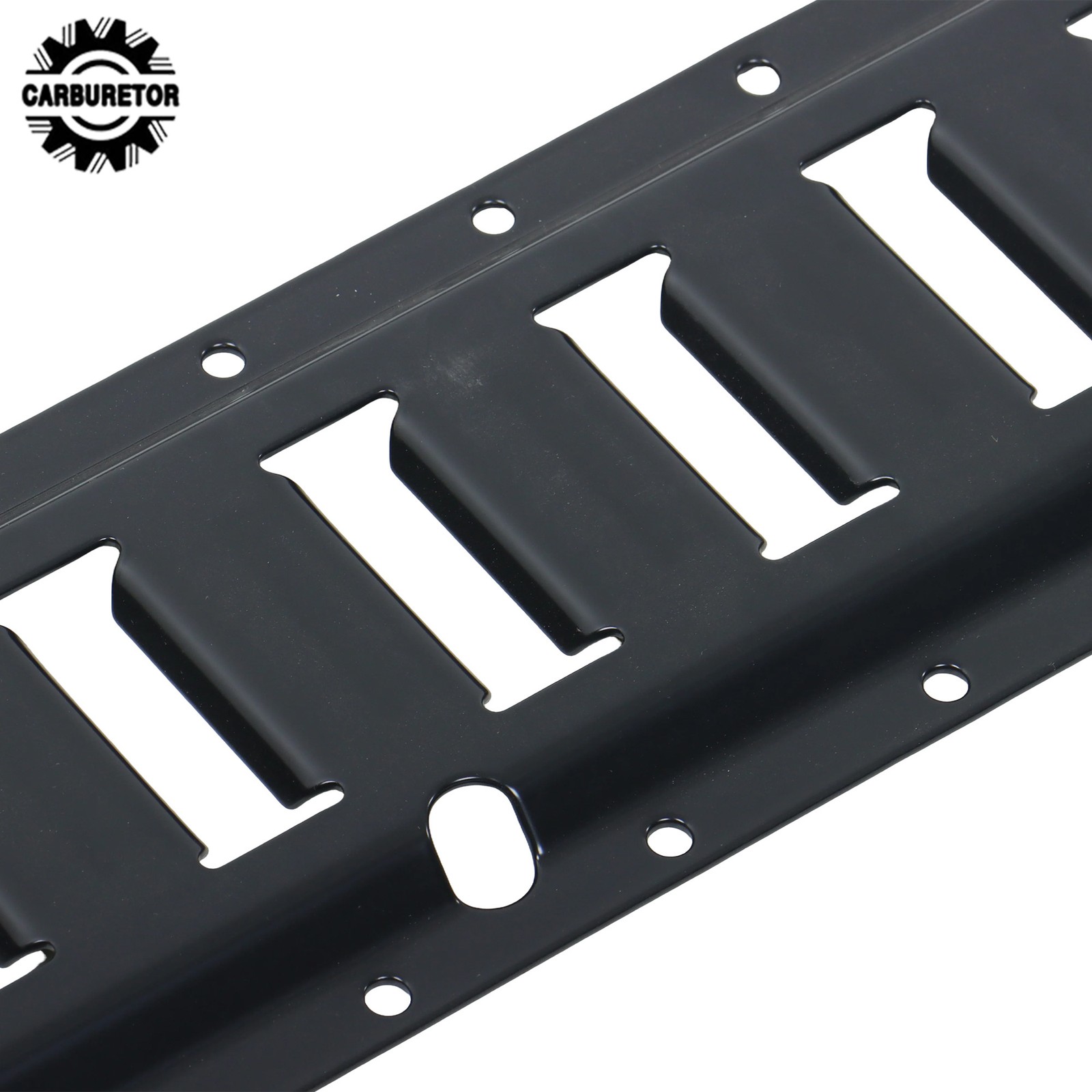 8 Feet Long E Track Rails Black Finish 5 Pack For Cargo Management System