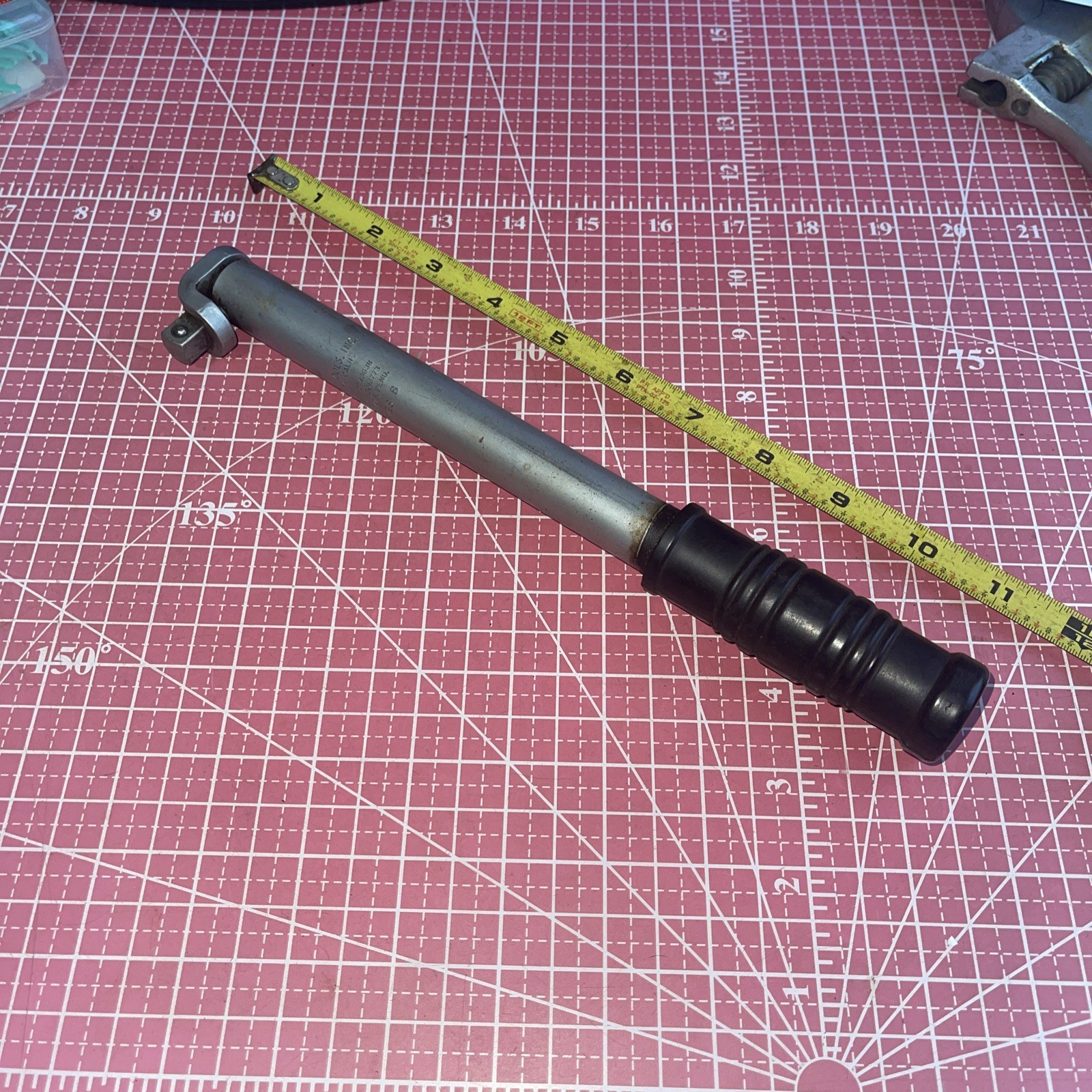 Jo Line USA Series B 3/8 Drive Jotru 50 Inch Lbs Torque Wrench Vintage Jo-line
