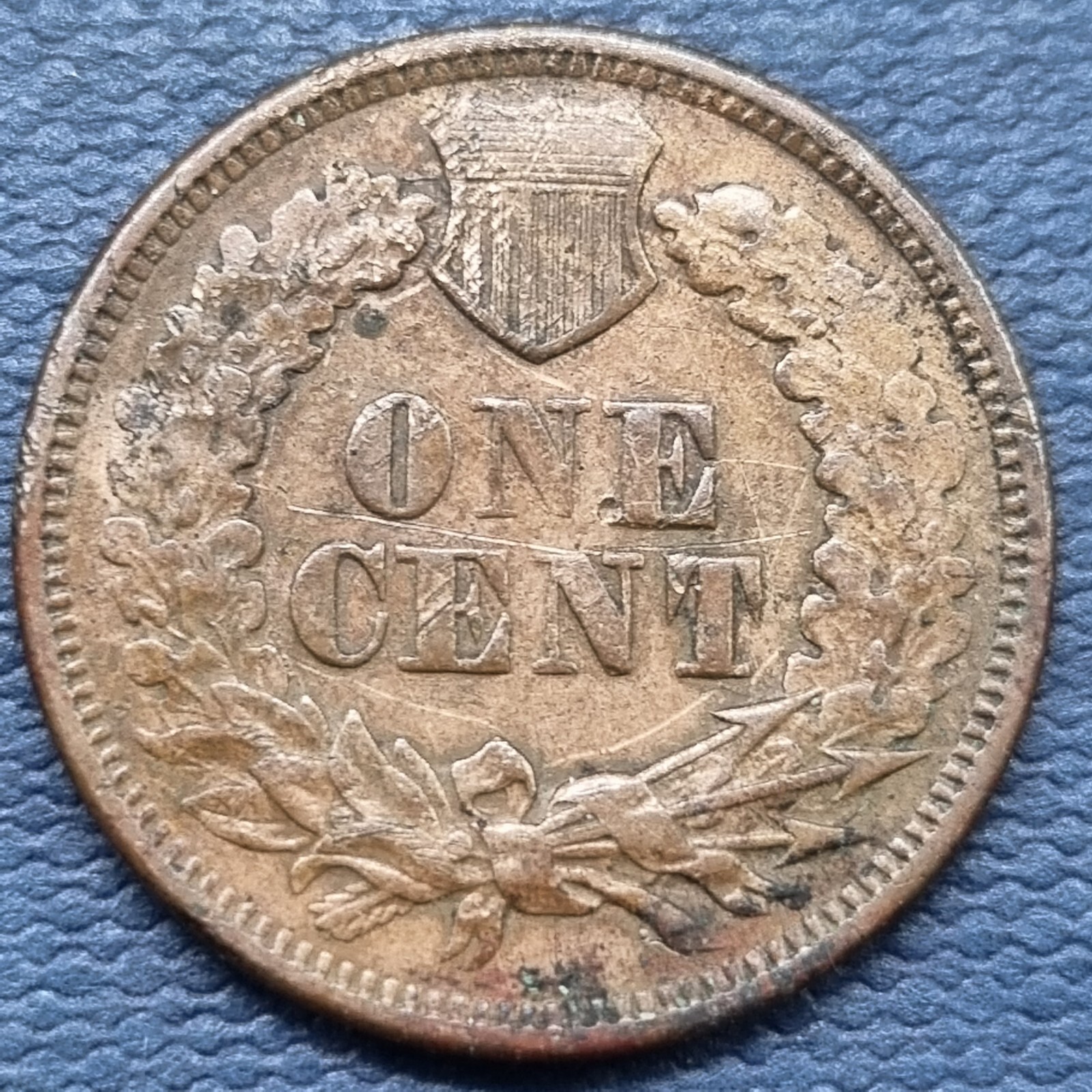 1868 Indian Head Cent 1c Better Grade XF Details #61717