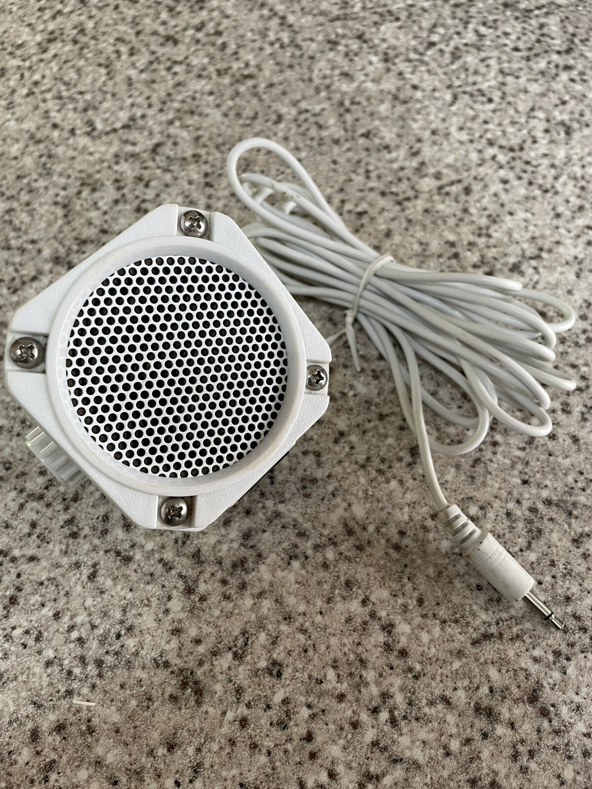 GME White Marine Extension Speaker To Suit GX300 And GX600A (SPK45)