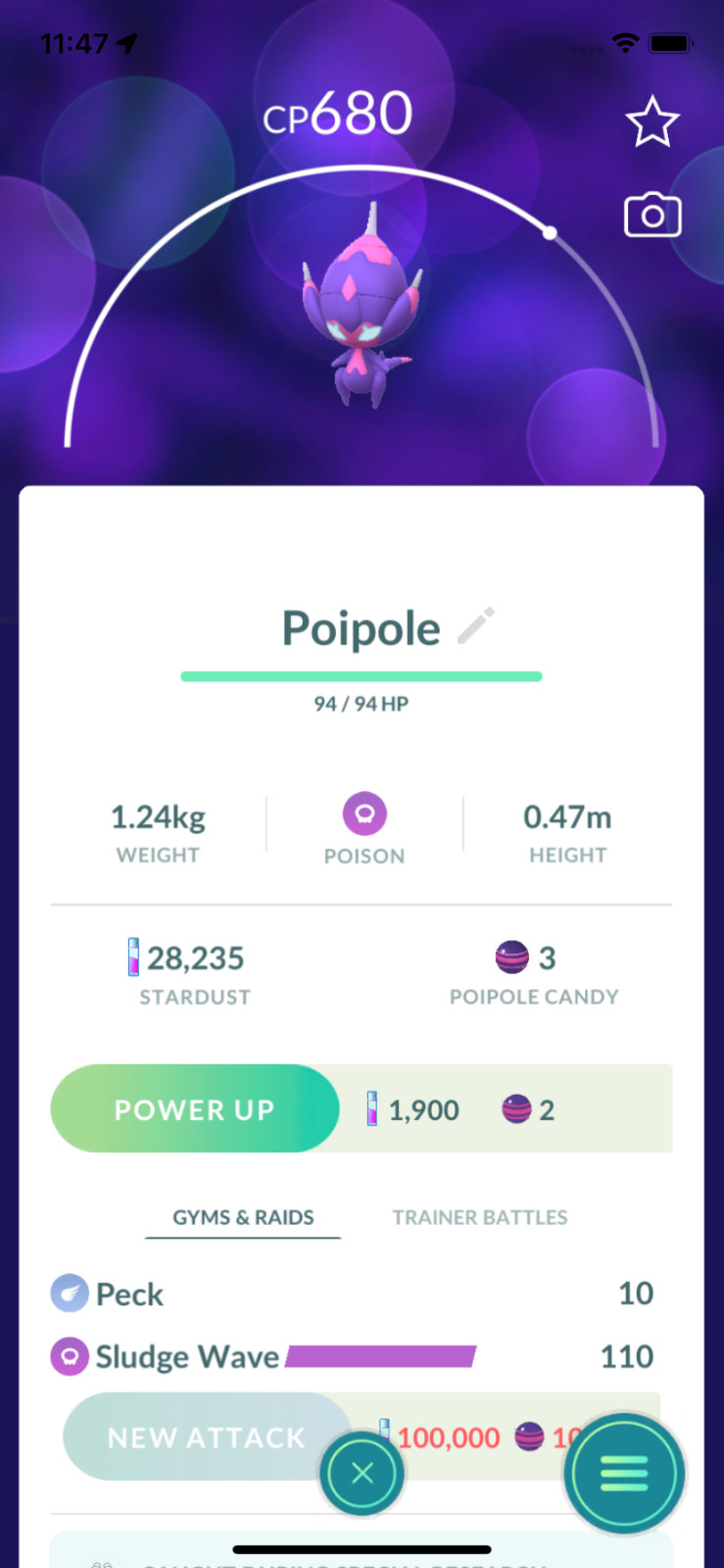 Poipole Legendary Pokemon ! Registered or Unregistered ! 30 Days Friendship !