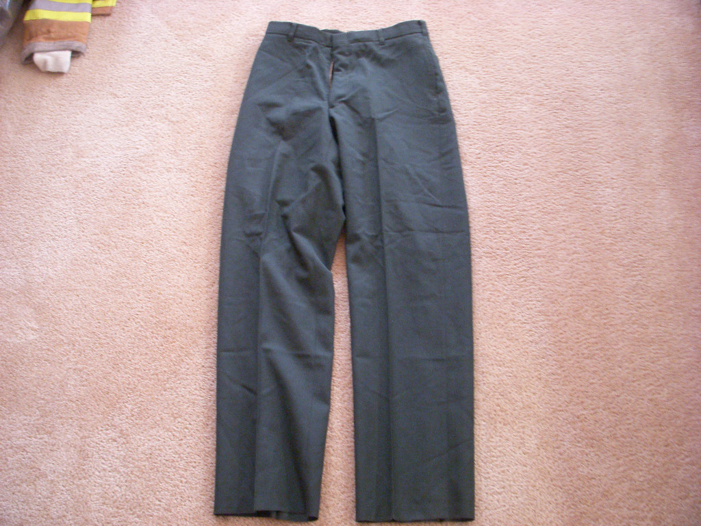US ARMY MENS GREEN POLYWOOL SERGE PANTS SZ 30S NEW