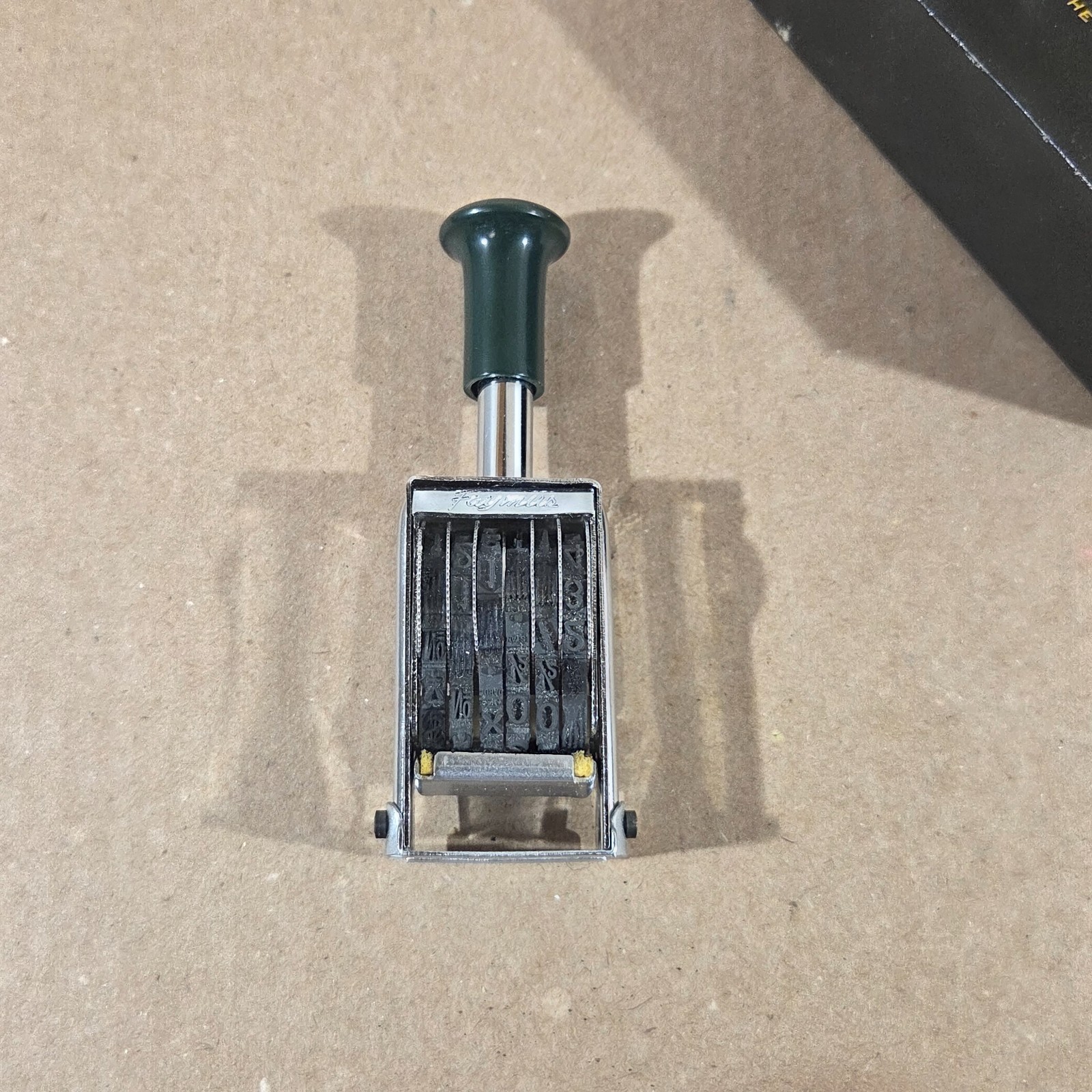 Vintage Faymus Self Inking Numberer Model 80