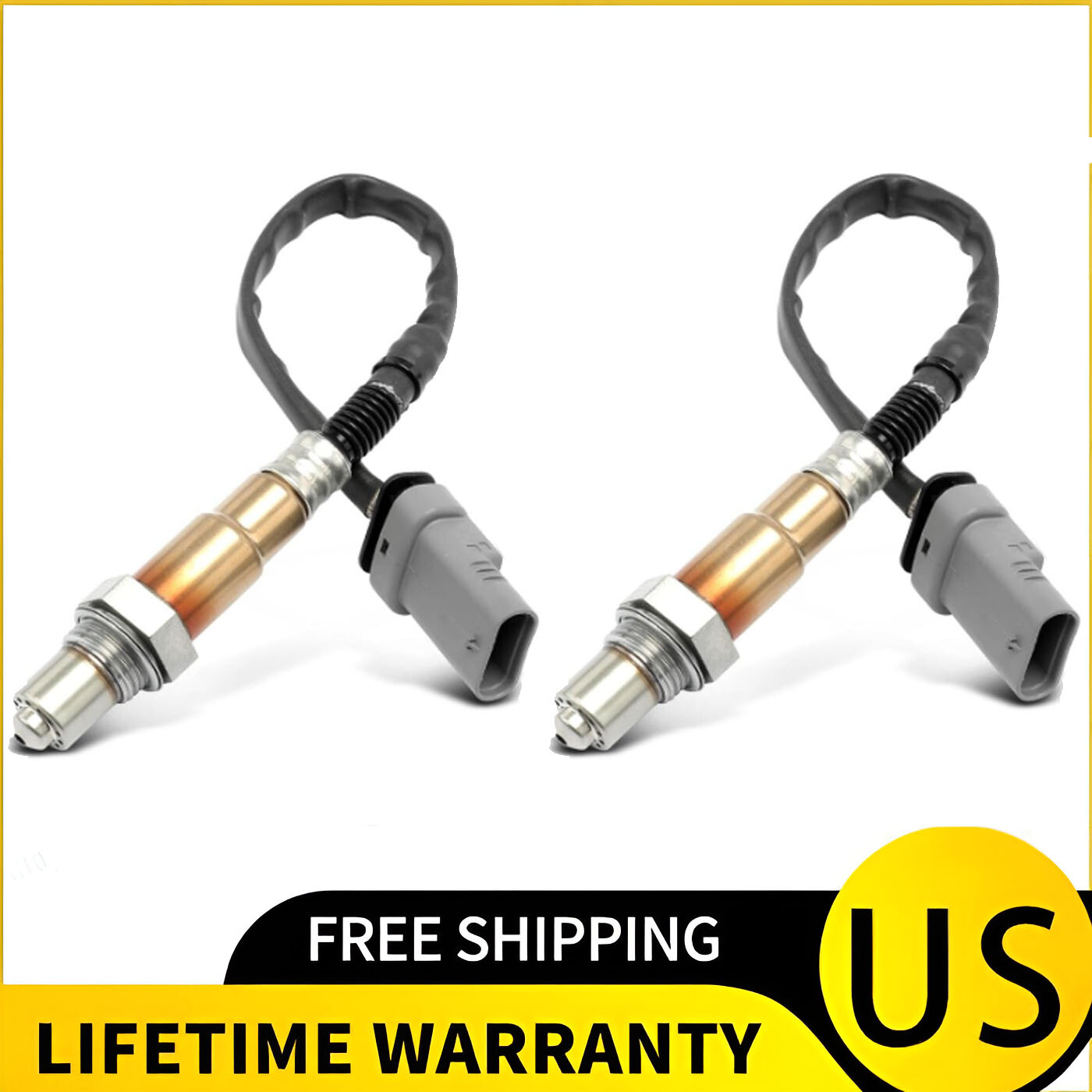 2X O2 Sensor 12663317 For 2018-2022 Chevrolet Equinox Malibu Oxygen Sensor