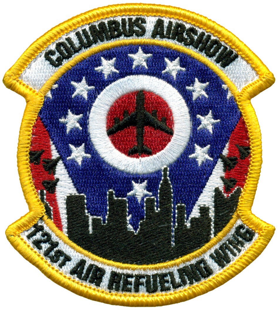 USAF 121st AIR REFUELING WING – COLUMBUS AIR SHOW PATCH